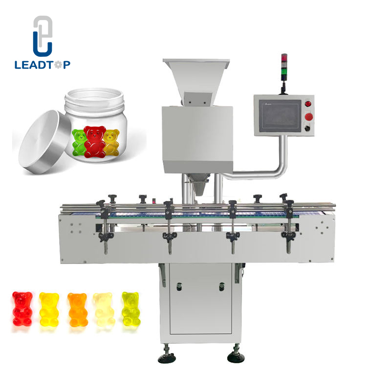 China 10-500ml Square Plastic Bottle Tablet Counting Machine with 15 Capacity Applicable Bottle factory