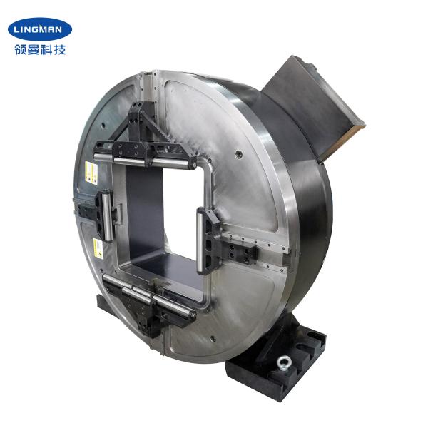 LINGMAN F640DF-1200 640mm Laser Tube Cutting Machine Chuck For Laser Tube