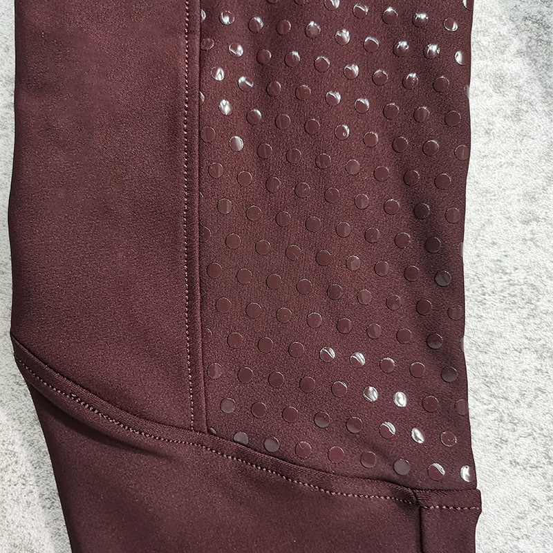 Maroon Red Ladies Horse Riding Leggings Equestrian Breeches Womens Size XXS - XL
