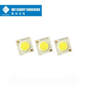 China 95cri R6mm Flip Chip COB LED 10*10mm 6W 9W COB LED factory