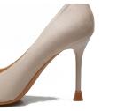9811-5 European and American sexy pointed toe rhinestone high heels stiletto