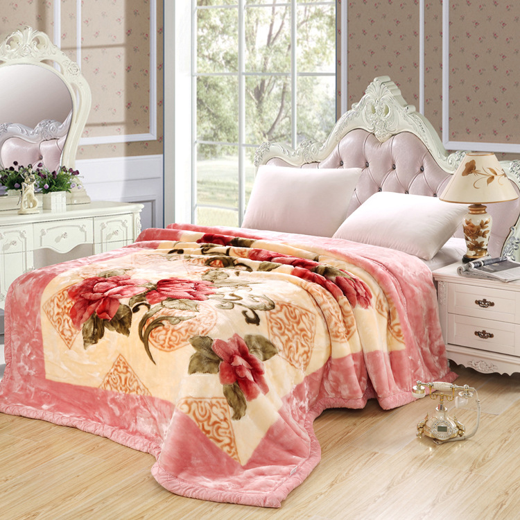 Direct Supply Popular Double Thick Wool Blankets for Autumn Winter Activities Cover