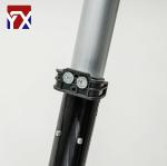 Export quality Aluminum luggage trolley telescopic handle adjustable luggage