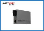 Single Mode Single Fiber Media Converter 20KM 1310 / 1550NM For Network Centre