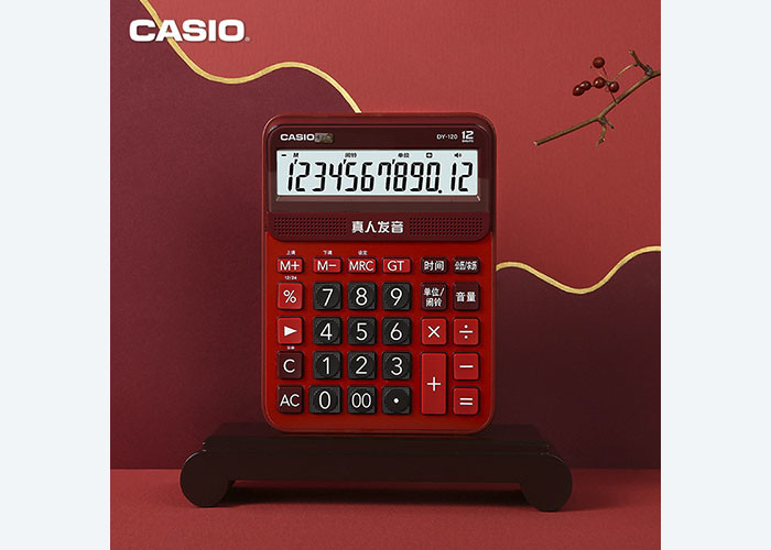 For Authentic Casio/ Casio DY-120 Strumming music calculator with voice type audio computer