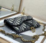 OEM Branded Saddle Long Dior Oblique Jacquard Pouch Wallet
