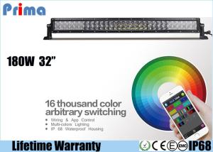 China 32 Inch 180W CREE Remote Control LED Light Bar Dance With Music IP68 Waterproof factory