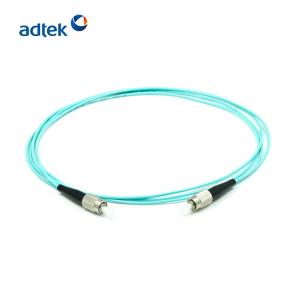 China FC-FC Fiber Optic Patch Cord Multimode Simplex OM3 Fiber Cable Jumper factory