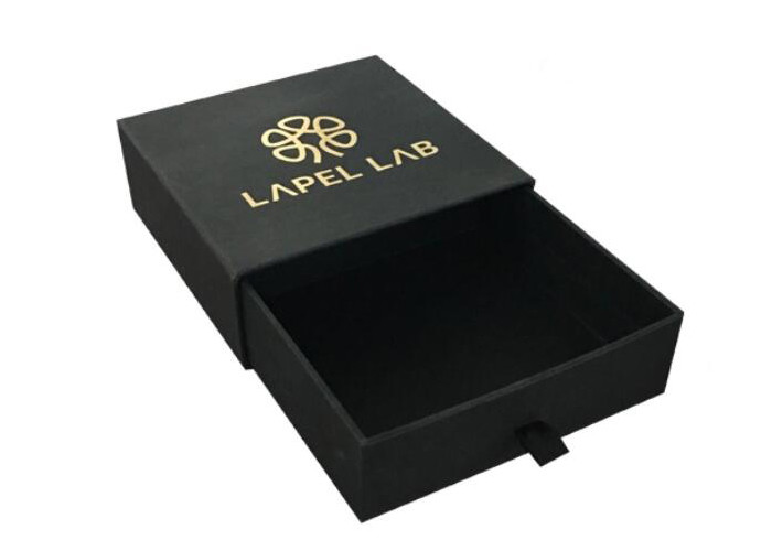 Recyclable Personalised Packaging Boxes Drawer Square Shape For Jewelry