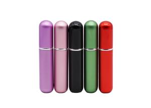 China Mini Spray Perfume Atomizer Tester Bottle 5ml Cosmetic Aluminum factory