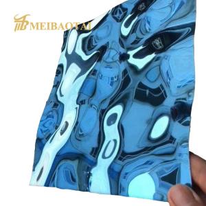 China ODM Stainless Steel Pvd Sheets , 0.55mm Colored Stainless Steel Decorative Sheets factory