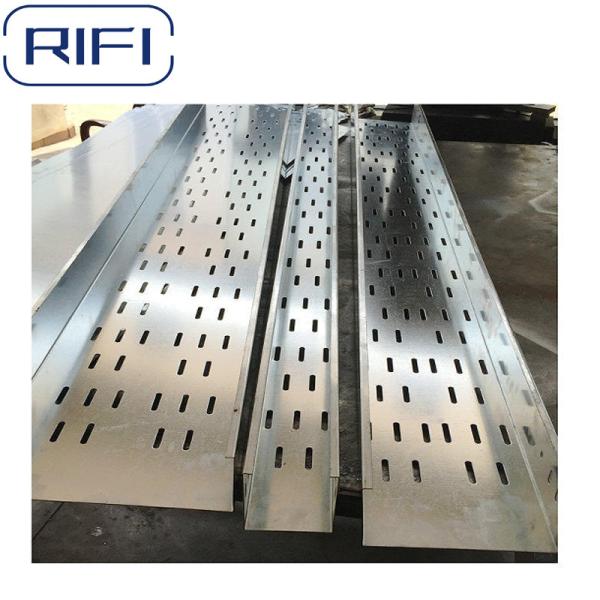 China Hot-dip Galvanizing Electrical Cable Tray Height 50-200mm Fire Resistance factory