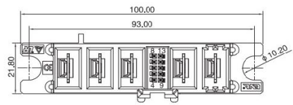 150A 15 Pin Energy Storage Hybrid Connector Male Nylon Alloy Copper Material
