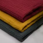 156X120 Crepe Gauze Fabric 40SX40S Organic Gauze Blanket No Flurescent Agant