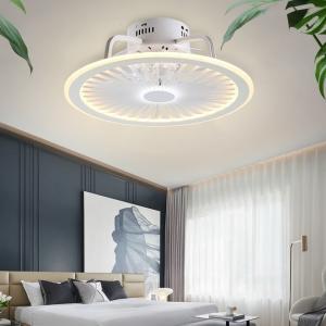 Wholesale Factory Remote APP Control Smart Low Profile Ceiling Fan Light Flush