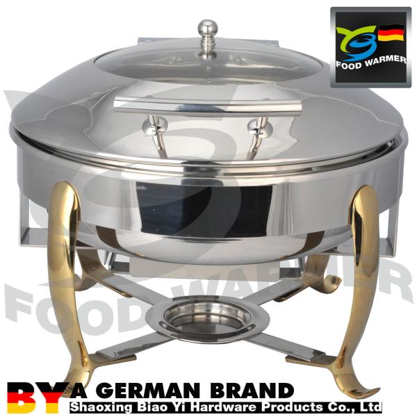 Unique Catering Chafing Dish , Food Warmer Dishes Food Grade SS Material
