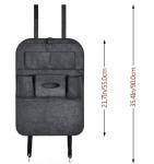 Lightweight Multi Pocket Organizer For Car Seat Back Universal Fit Most Cars