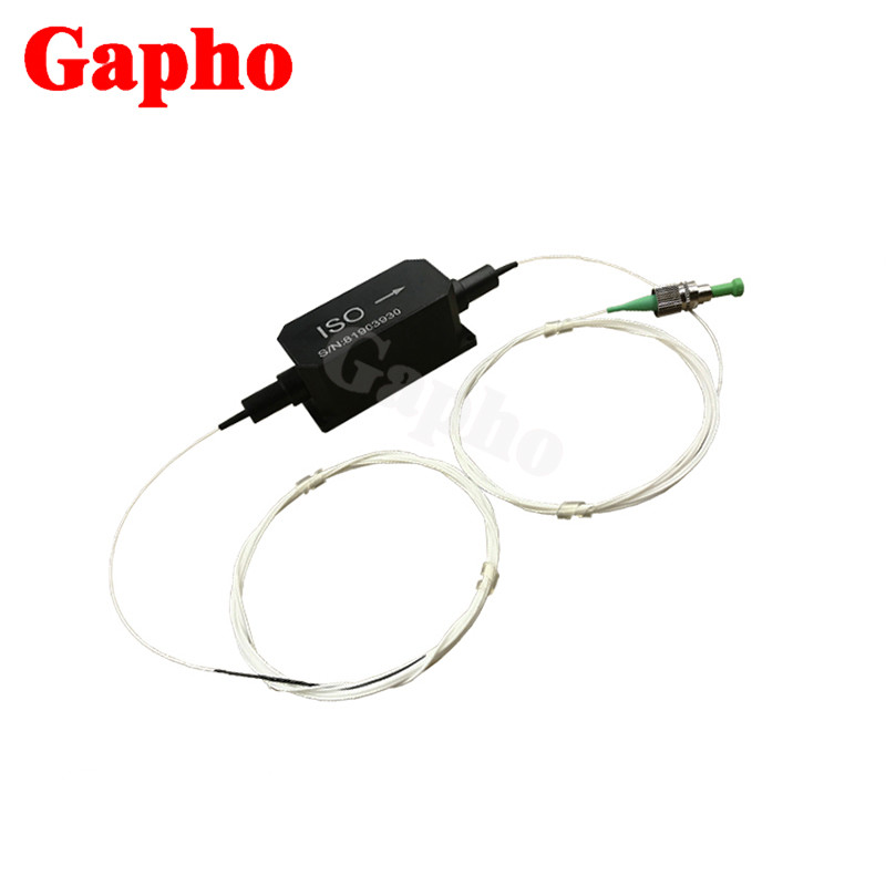 Single Mode Fiber Polarization Insensitive Isolator 1310 / 1550nm Without Connector