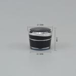 Customized Plastic Jar Acrylic Cosmetic Cream Container with Silk-screen