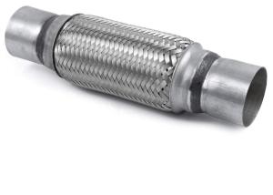 China Heavy Duty Ss 430 Double Braided Exhaust Flex Pipe 2.25 factory