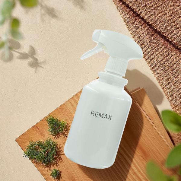 500ml black/white/yellow cylindrical smooth with black/white spray for spray