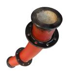Flexible Ceramic Lined Rubber Hose Ceramic Coating Wear Liners for Mining
