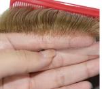 Mono Top Lace Front Wigs 14" Straight 100% RAW Cuticle European Remy Human Hair