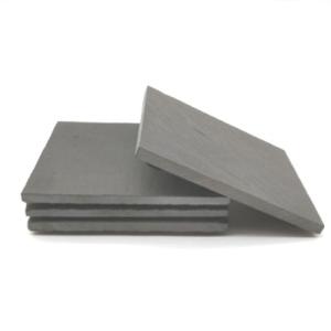 China 4 Black Slate Straight Rim Plain Stone Coasters Natural Surface factory