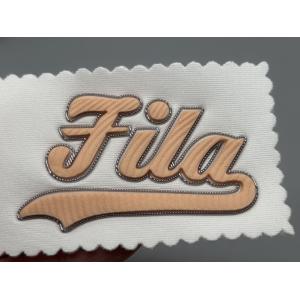 Personalized Embossed Cloth Patches Uniform Custom Shape Design