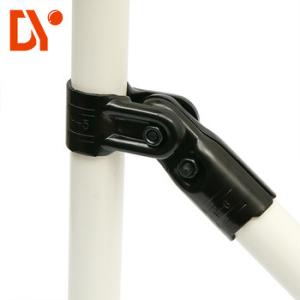 China SPHC 2.3mm Thickness Black Steel Pipe Fittings Electrophoretic Joint Of Lean Pipe HJ-06 factory