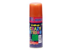 China Wedding Christmas Party Colorful Crazy String Spray 250ml nonflammable factory