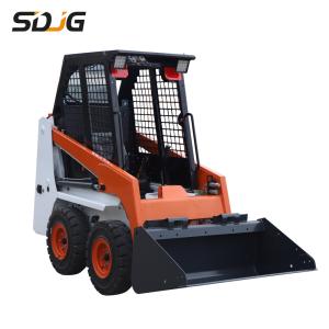 China Construction 300kg 500kg 700kg Small Skid Loader With Bucket factory