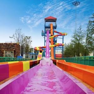 Aqua Park Summer Water Games Play Equipment Big Fiberglass Slide