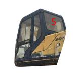 Back Side Tempered Excavator Cab Glass KOBELCO Position No.5 Windscreen
