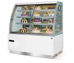 ISO Antiwear Cake Display Showcase , Multipurpose Patisserie Display Fridge