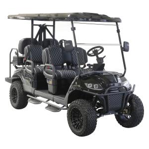 China 48V5KW six seater Golf car with Double A arm suspension Steel chassis Made in China factory