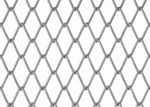 China 1.2mm-5mm Stainless Steel Chain Link Fencing High Alkali Resistance factory
