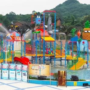 China Weather Proof Outdoor Water Play Park Aquatic Play Equipment Customization factory