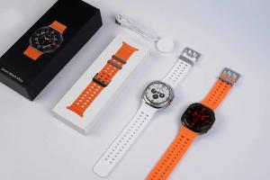 China Newest Watch 7 Ultra GPS Round Smartwatch 2025 Relojes Inteligentes Heart Rate Hombre Mujer W7 Ultra Men Women Smart Watch factory