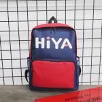 new Oxford cloth color contrast backpack fashion sports letters printed men's