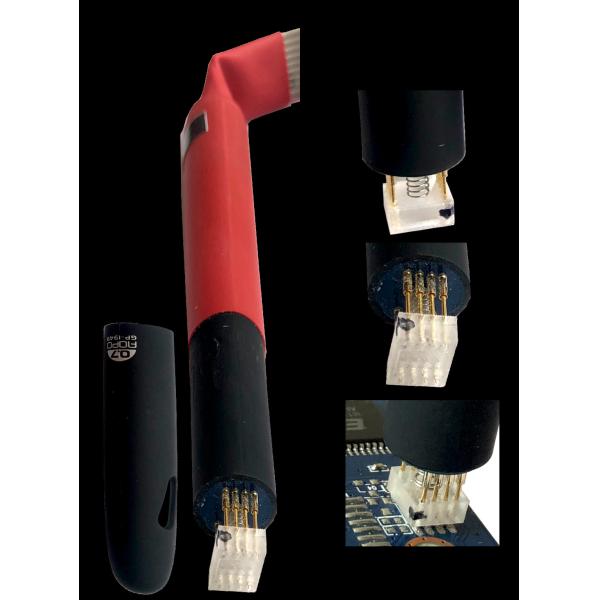 MSOP8 TSSOP8 SOIC 8 KITS pogo pin adapter with guide cap for in-circuit EEPROM