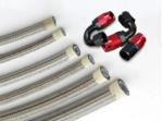 5/16 Inch Flexible Hoses Stainless Steel Braided PTFE Braided Fuel Oil Cooler