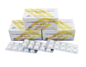 China GMP medicine Co-trimoxazola Tablets 480mg,120mg, 960mg BP/USP/CP factory