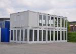 Colorful Steel Sheet Modular Container House , Tiny House Container Glass Walls