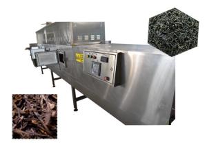 China Tea Conveyor Belt Microwave Drying Machine factory