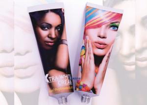 China Round Cosmetic Tube Packaging Suppliers Open / Elongated / Sealed Nozzles factory