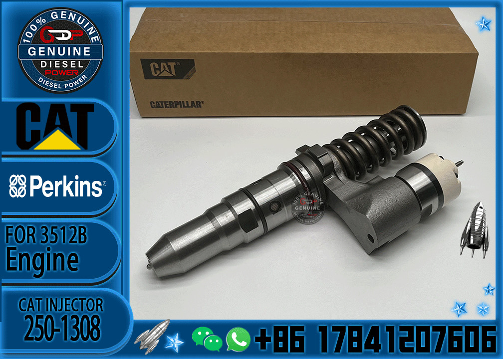 High Quality 3512B 3516B Engine Industrial Common Rail Fuel Injector 10R-1280 250-1308 196-5802
