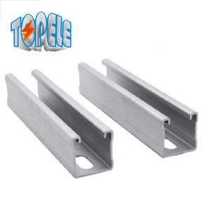 China 1.5mm Slotted Stainless Steel Unistrut Brackets factory
