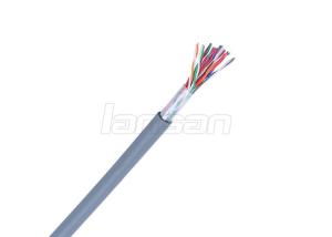 China 24 AWG Cat3 Telephone Cable Rated 12 Pairs With PVC Jacket ROHS Approved factory