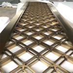 201 304 Stainless Steel Room Divider Hotel Decoration Customizable Size